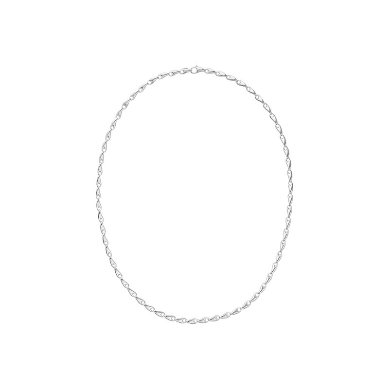 REFLECT LINK Halsband (Silver) 55 cm