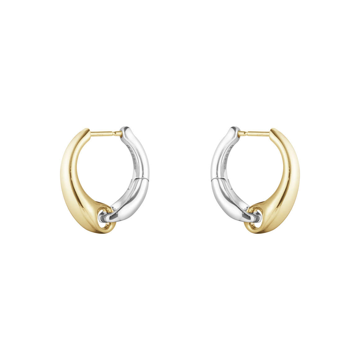 REFLECT LARGE Örhänge Silver Guld