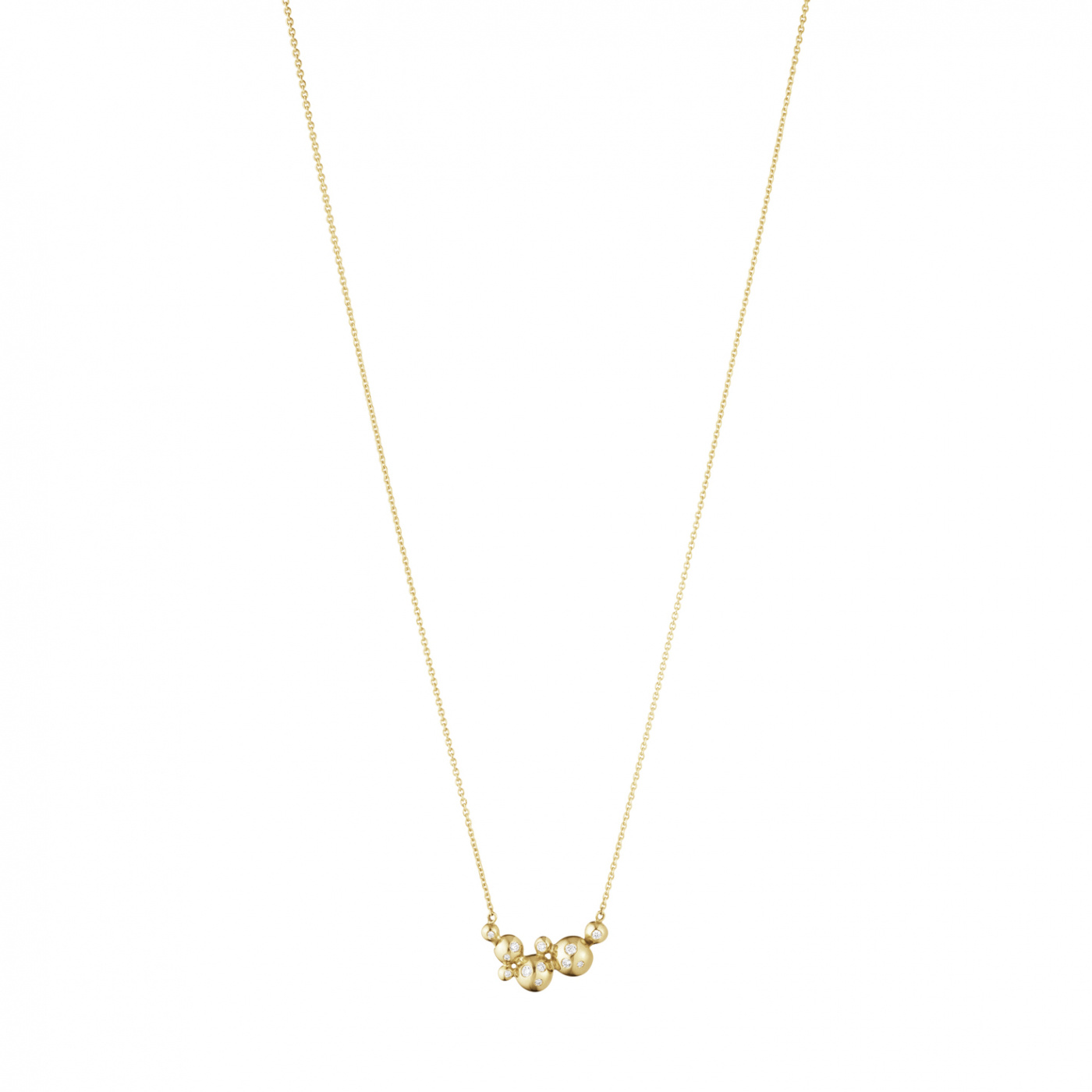 GRAPE PENDANT/Halsband Guld DIAMOND 0.09 CT