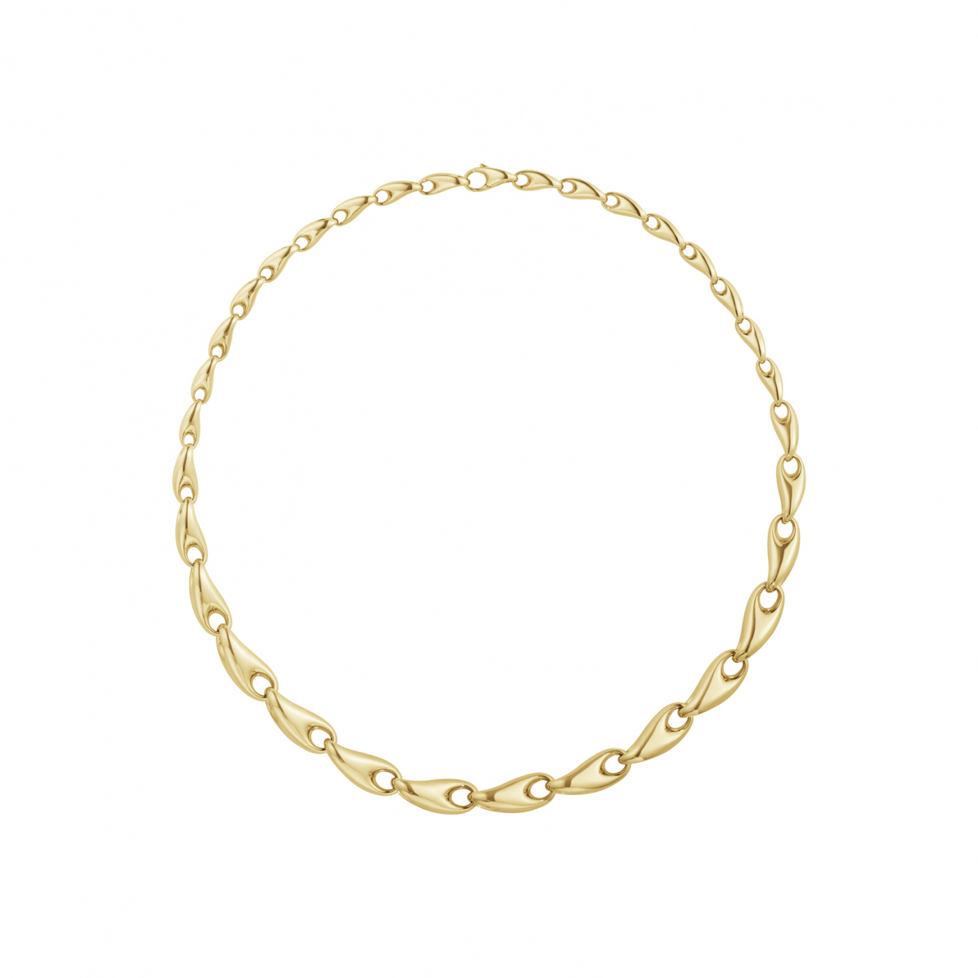REFLECT LARGE LINK Halsband Guld