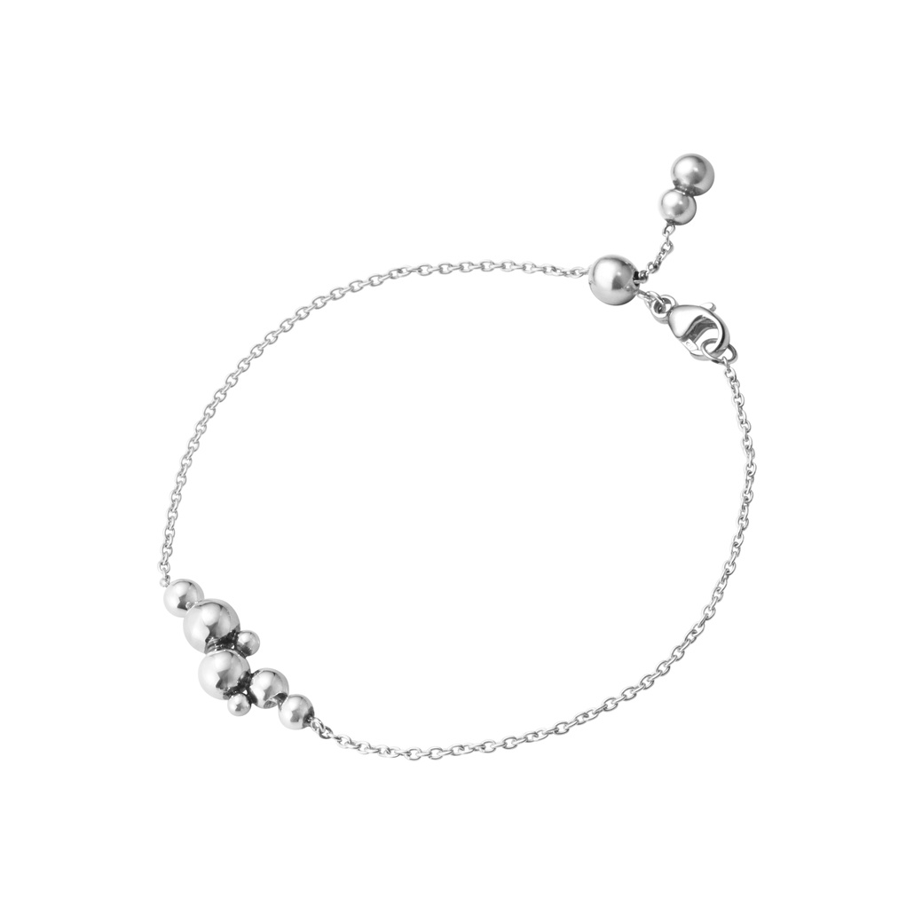 GRAPE CHAIN Armband Silver