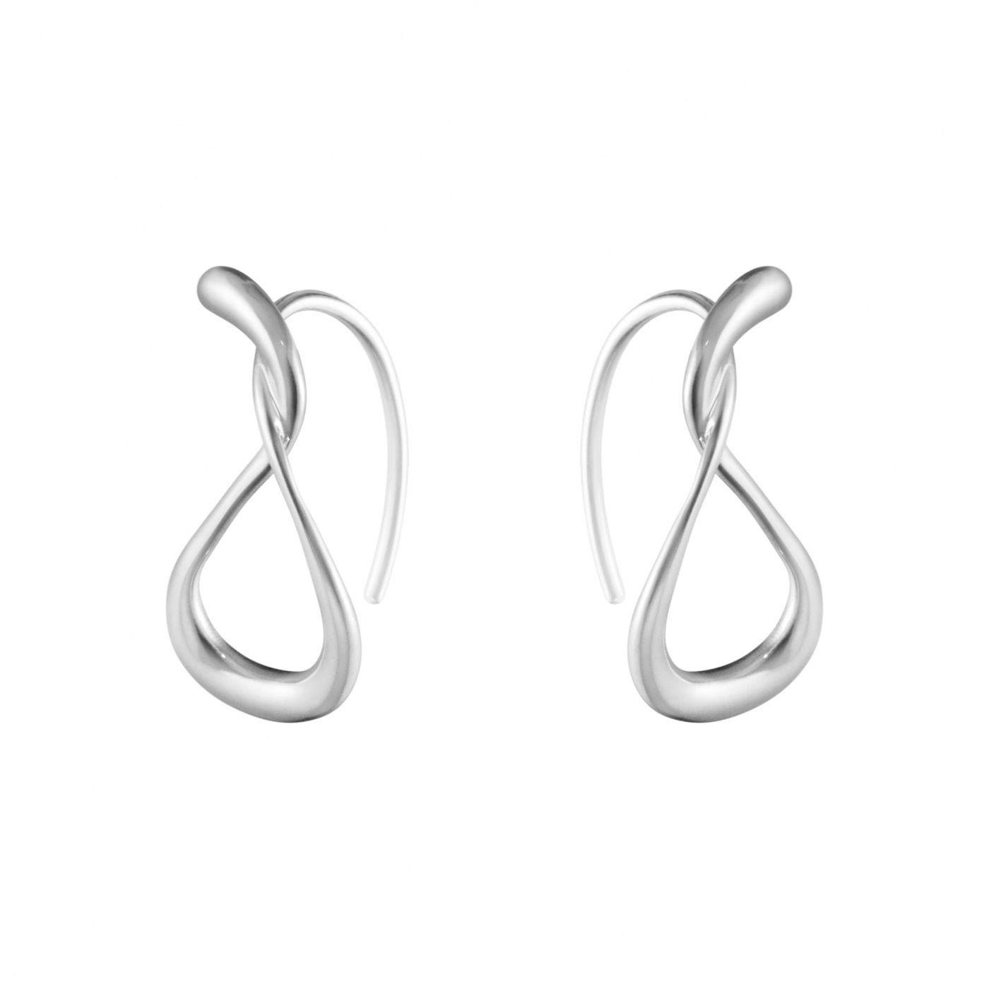 MERCY SMALL EARHOOP SILVER