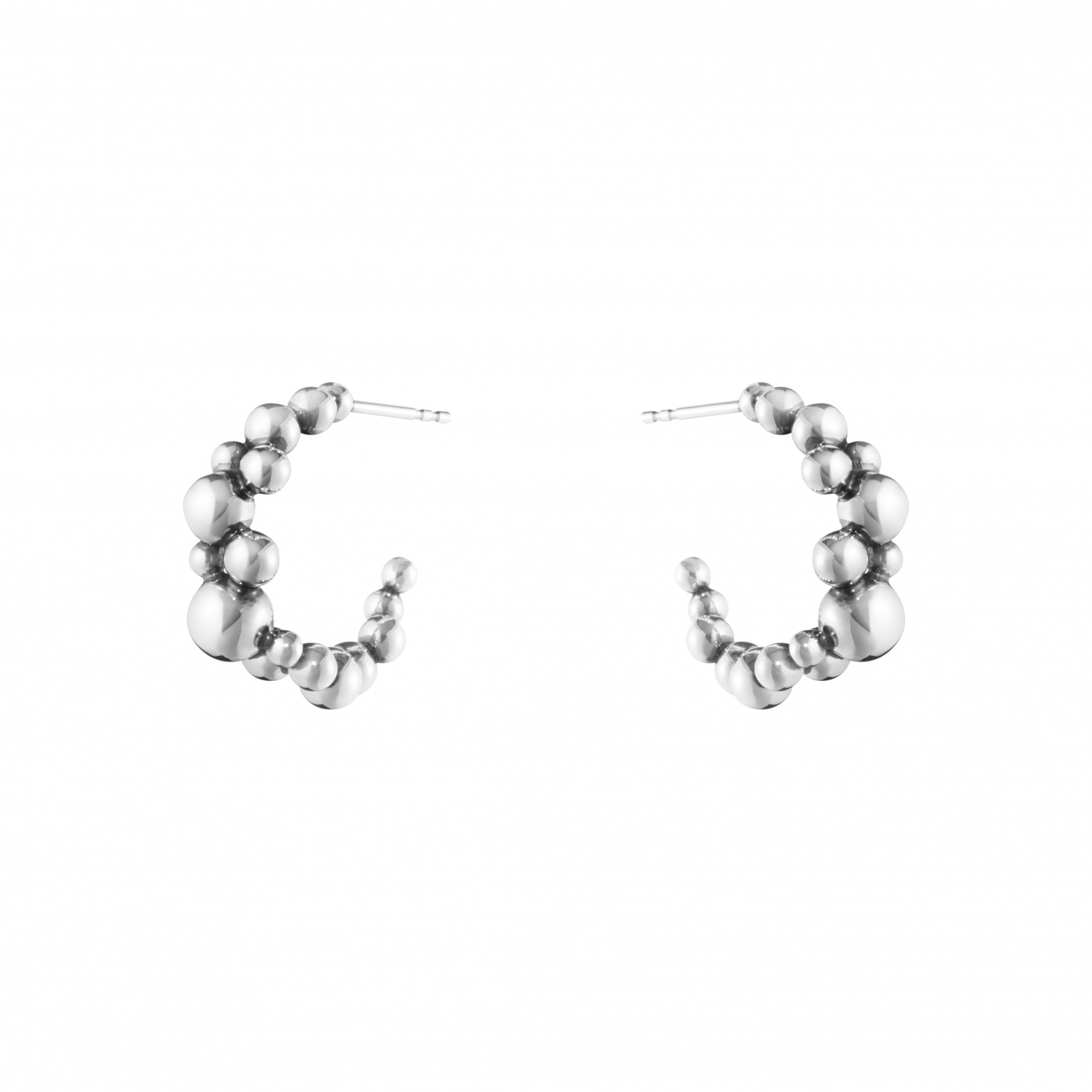 GRAPE EARHOOP SILVER