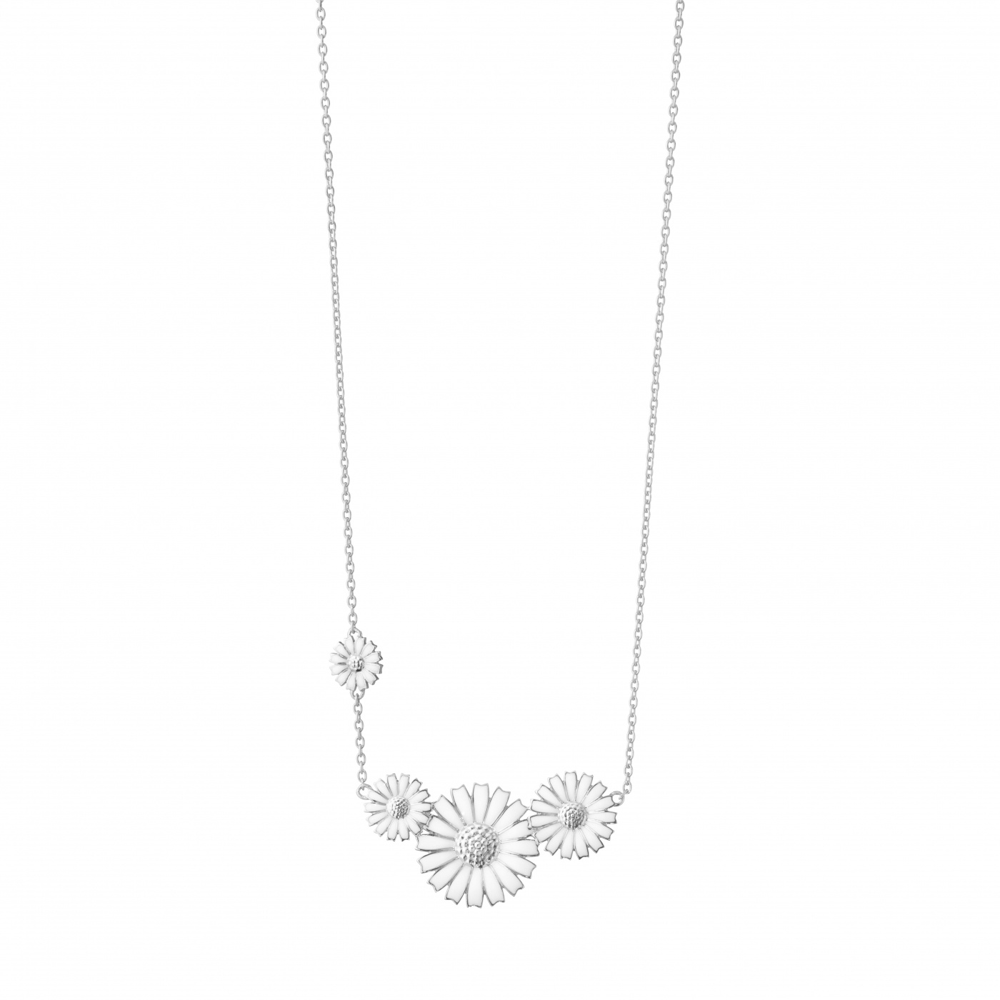 DAISY 4 FL NECK Silver WHITE