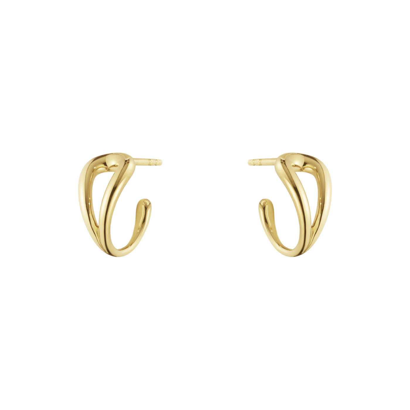 MERCY SWIRL Örhängen Guld