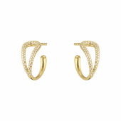 MERCY SWIRL Örhängen Guld Diamanter 0.41 CT MERCY SWIRL Örhängen Guld Diamanter 0.41 CT