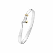 TORUN BANGLE Armband Champagnefärgad diamanter 0.08 CT Guld/Silver TORUN BANGLE Armband Champagnefärgad diamanter 0.08 CT Guld/Silver