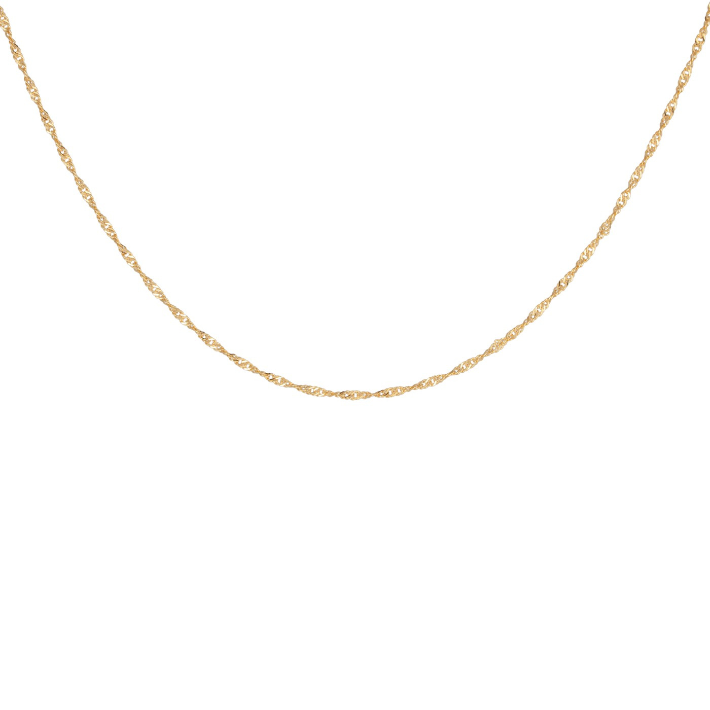 Letters singapore halsband Guld 45-50 cm