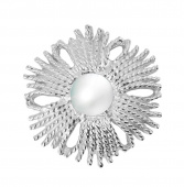 Gatsby Pearl brosch/pendant Silver