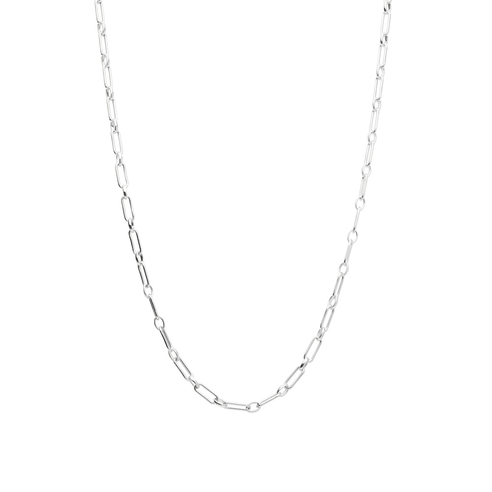 Globe clip neck silver 90-95 cm