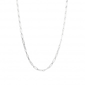 Globe clip neck silver 90-95 cm
