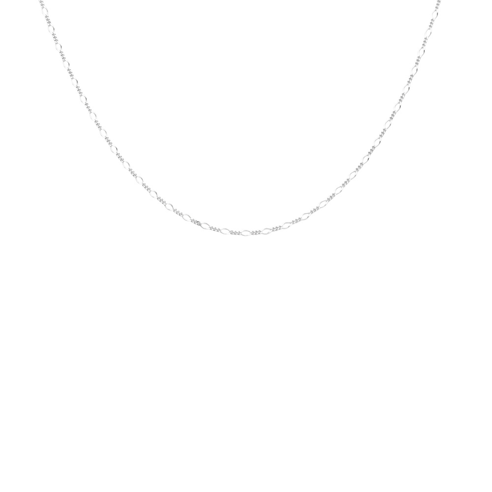 Figaro neck silver 40-45 cm