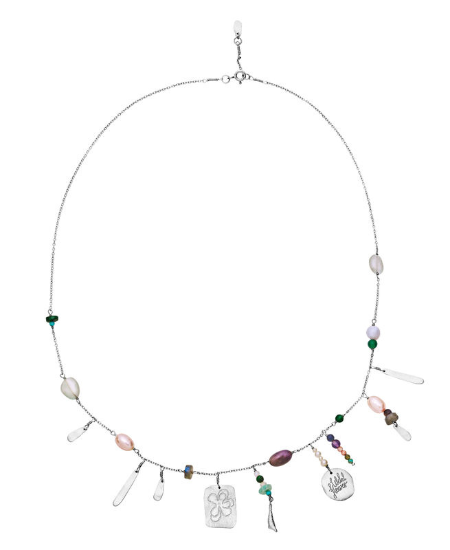 Celia Halsband Silver