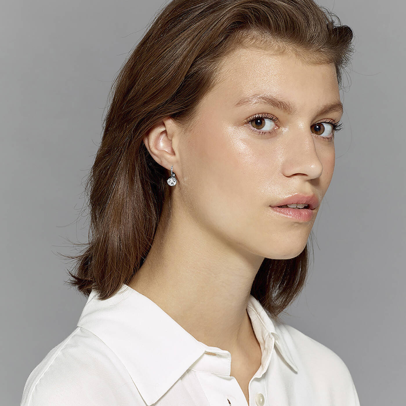 MADU Silver CRYSTAL Örhänge