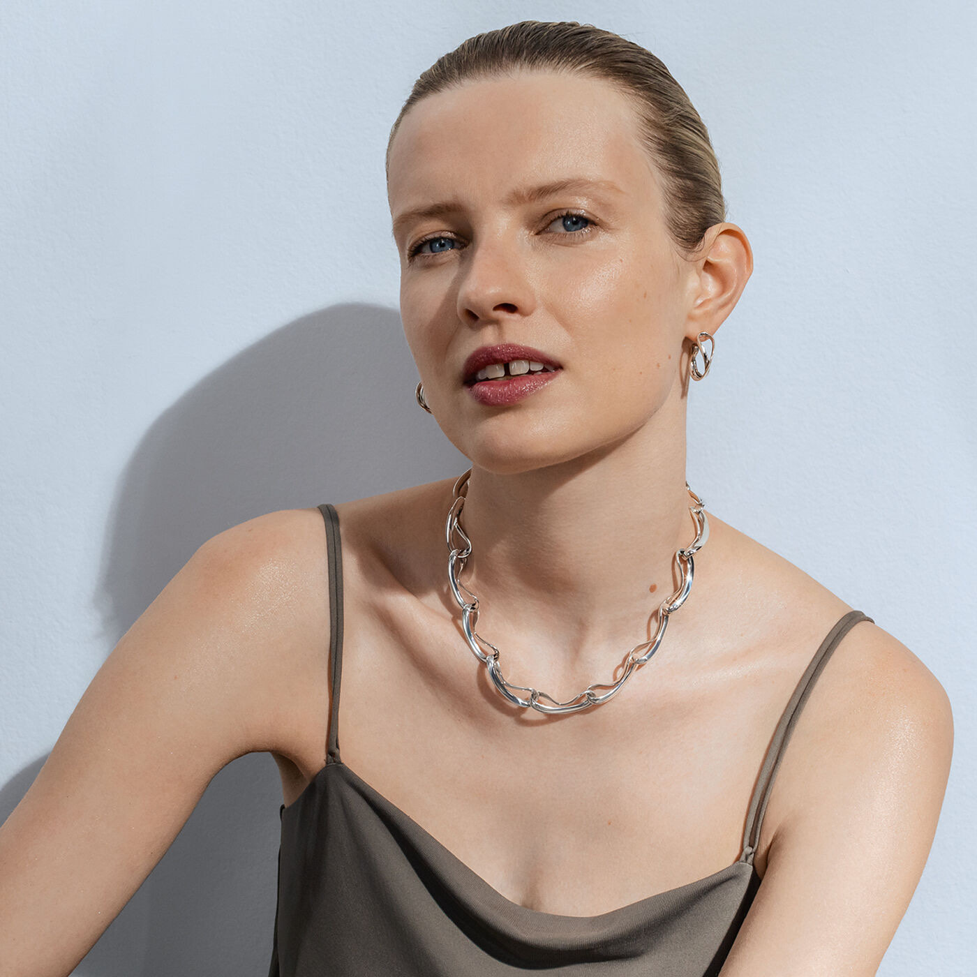 INFINITY Halsband Silver