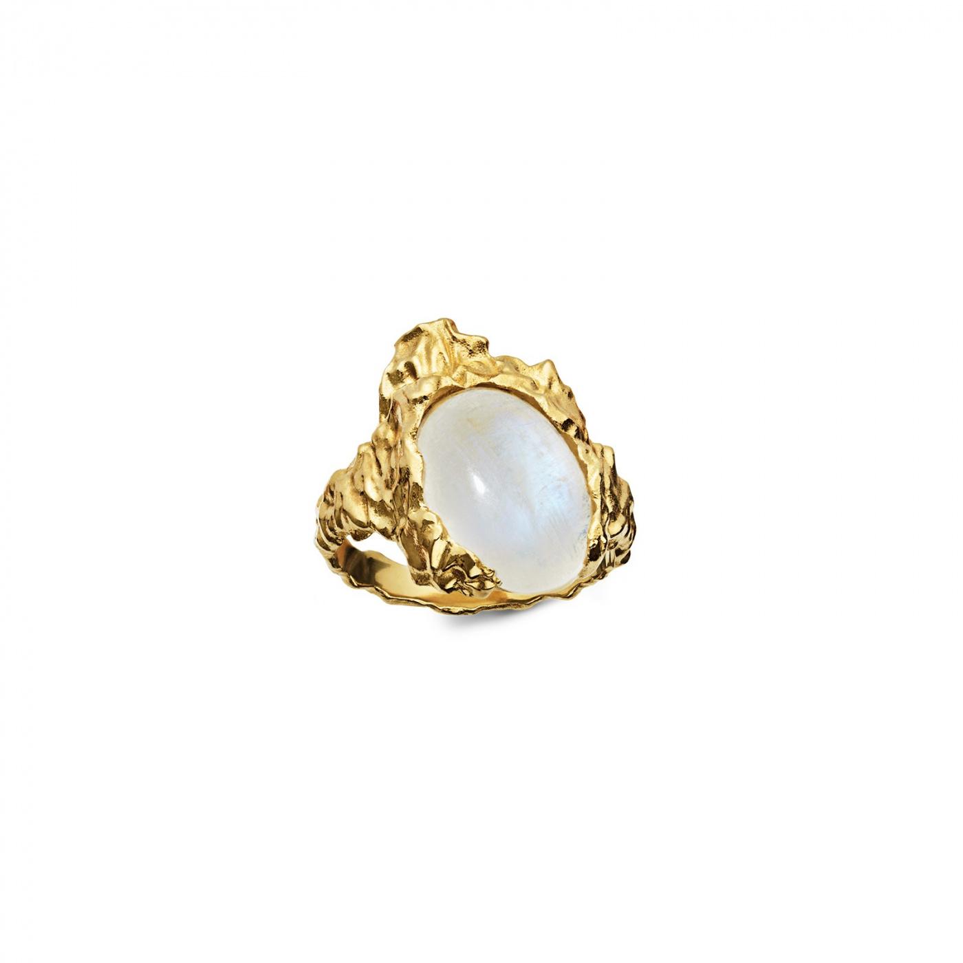 Goddess Ring Moonstone Guld 49