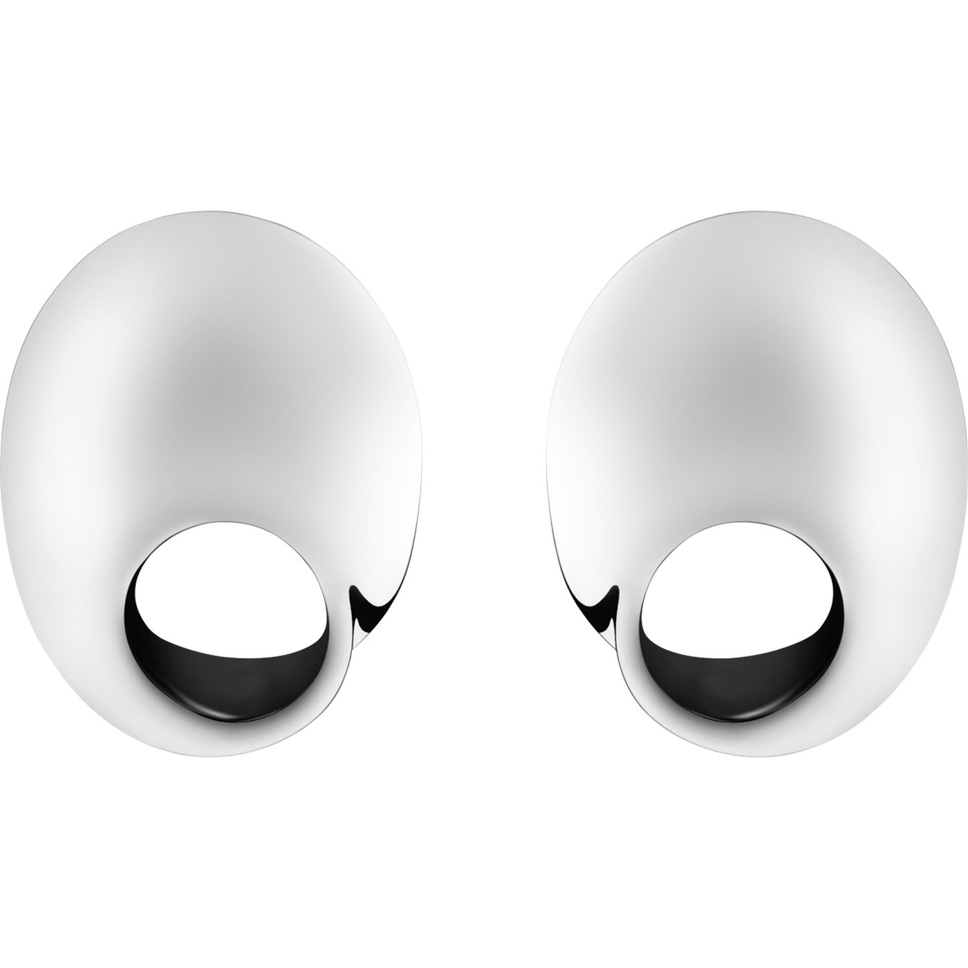 MOEBIUS Örhänge Silver