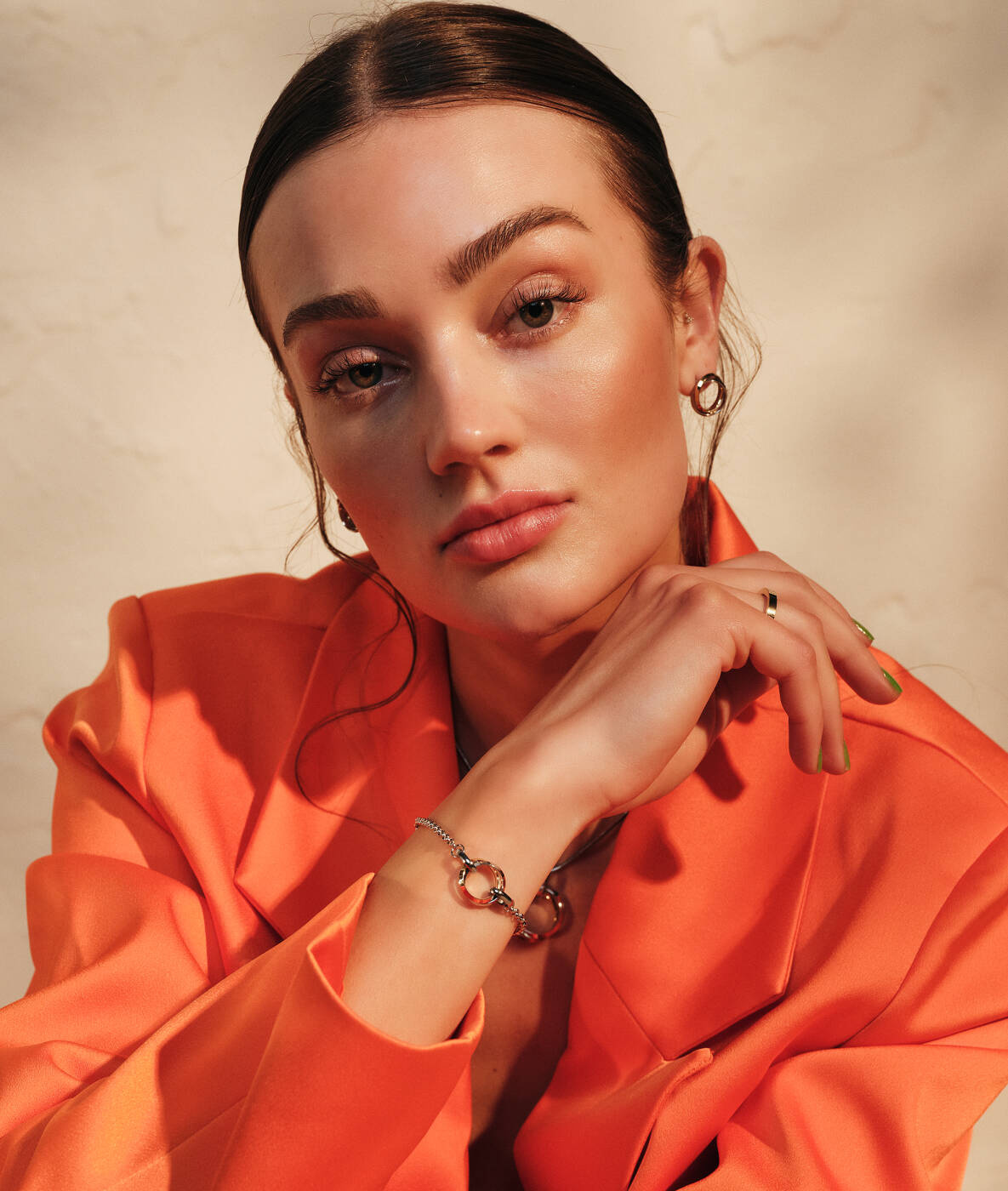 CAROLIN armband Guld/Stål