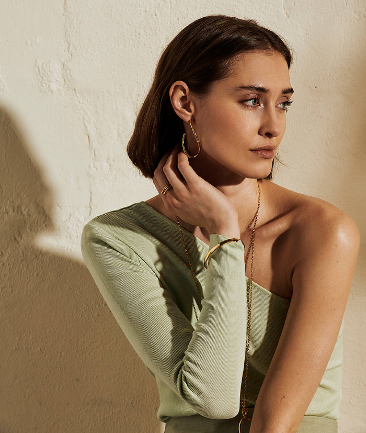 MILLA Big örhänge Stål