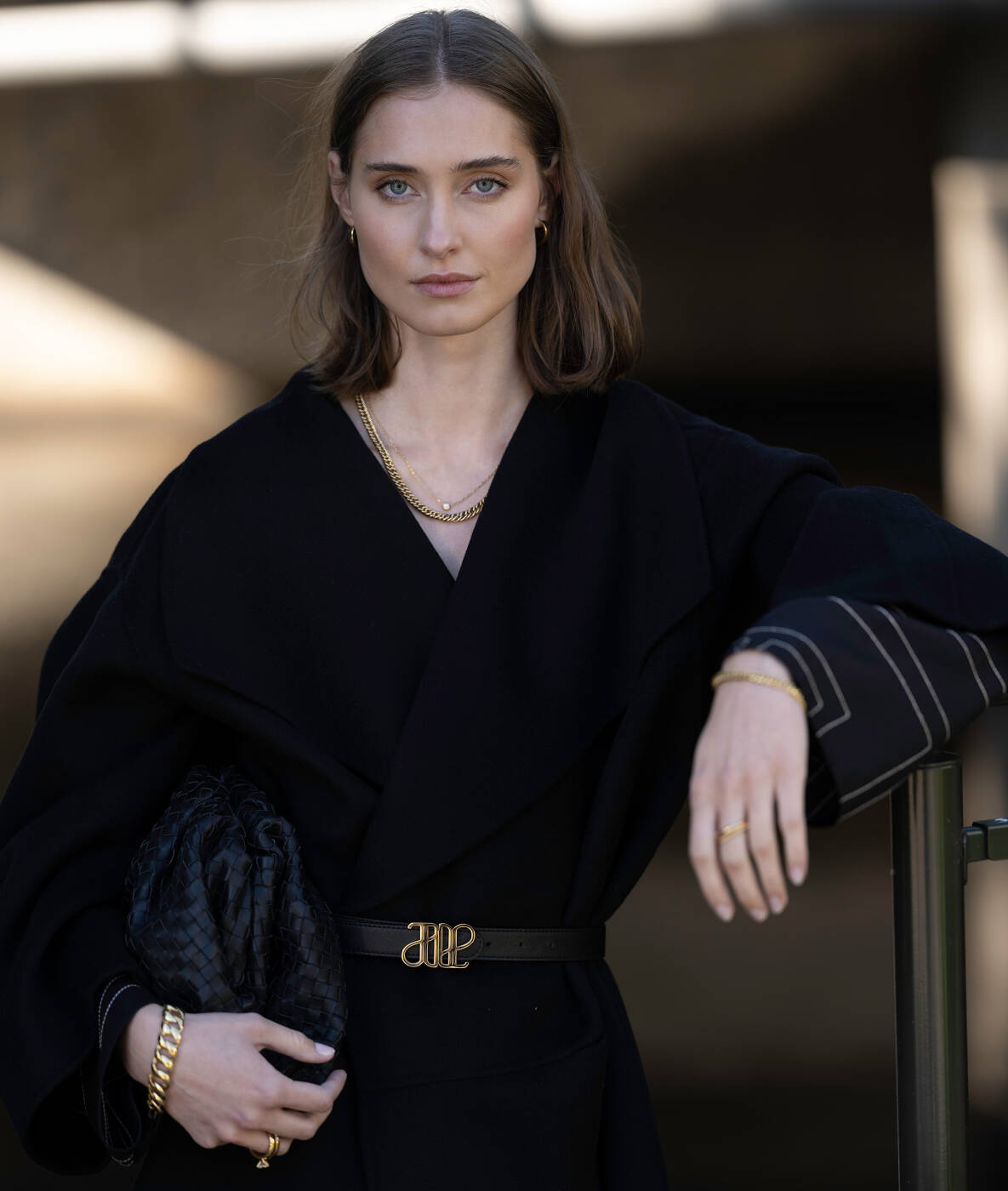 LILLY 4 mm halsband Stål/Kristall