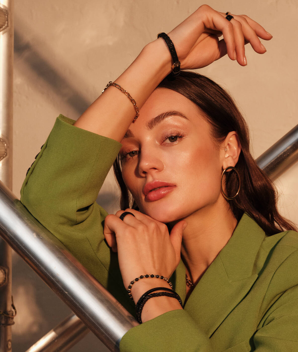 CHANIA Small armband Guld