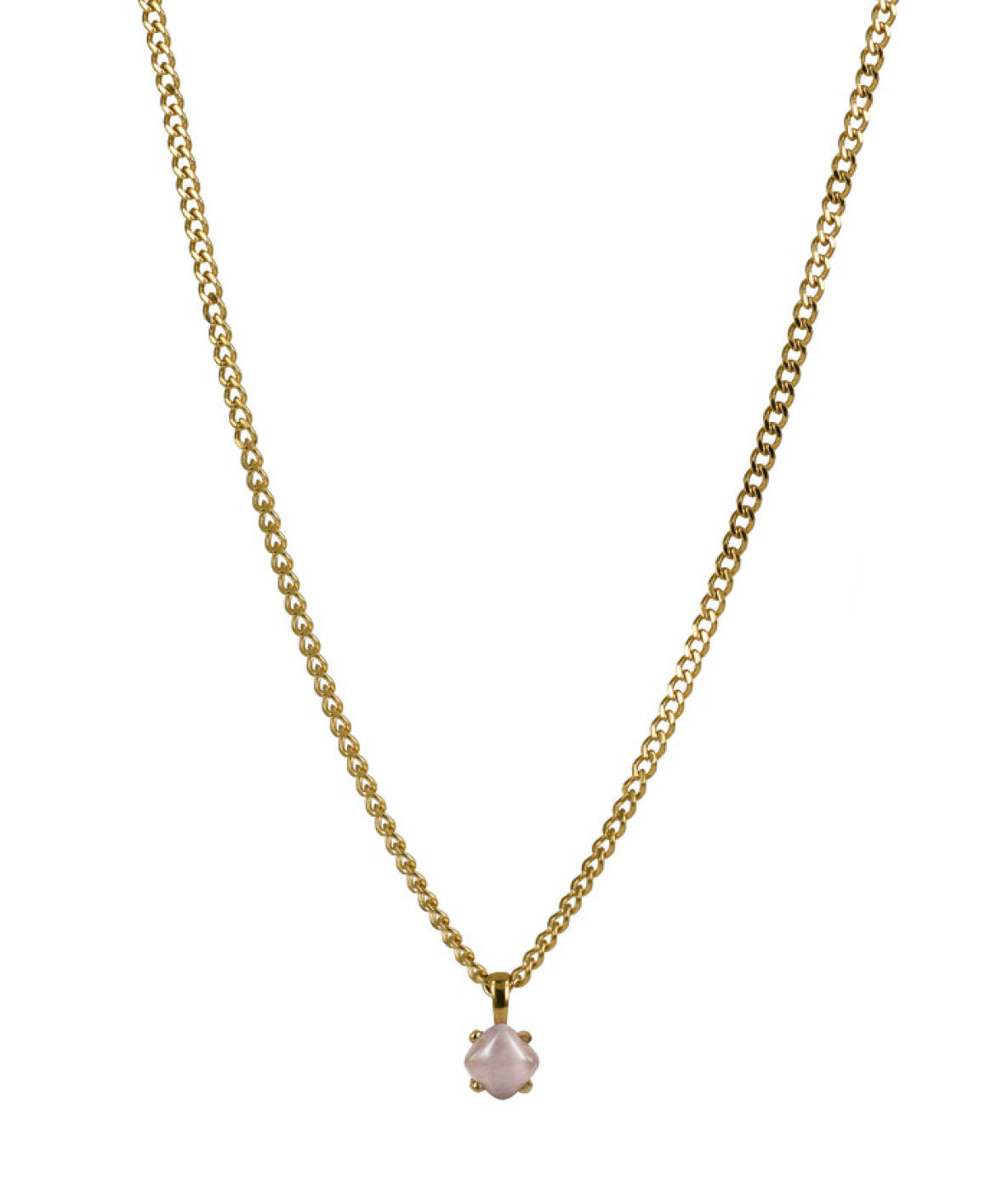 VICTORIA halsband Guld/Rosa
