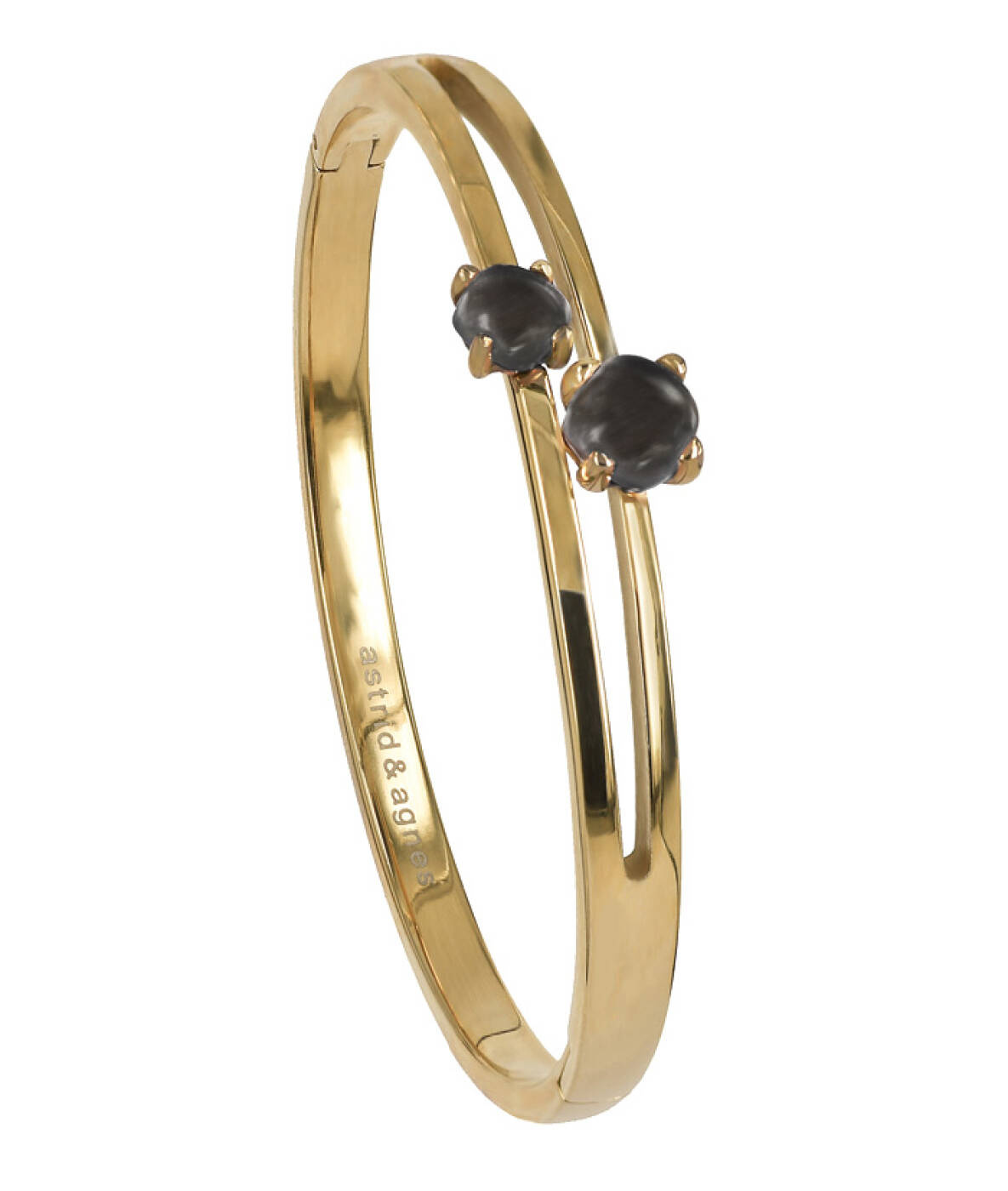 VICTORIA armband Guld/Grå