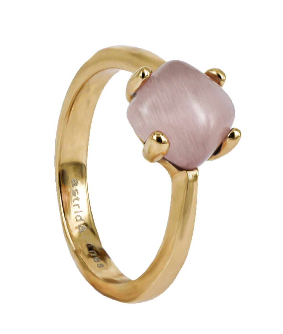 VICTORIA Guld/Rosa ring