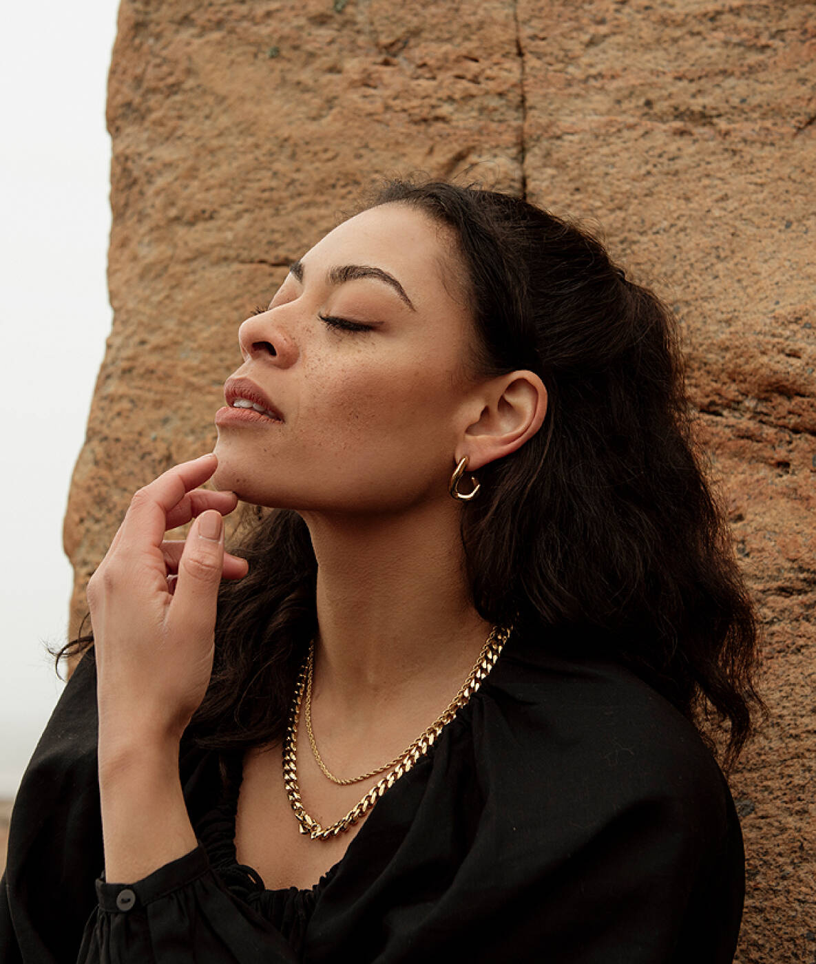 TWINNIE halsband Guld