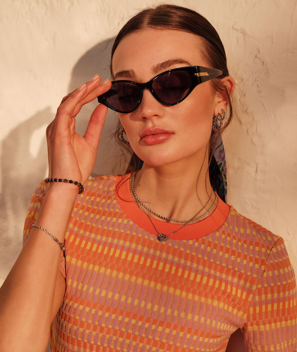 TWIST Mini halsband Stål