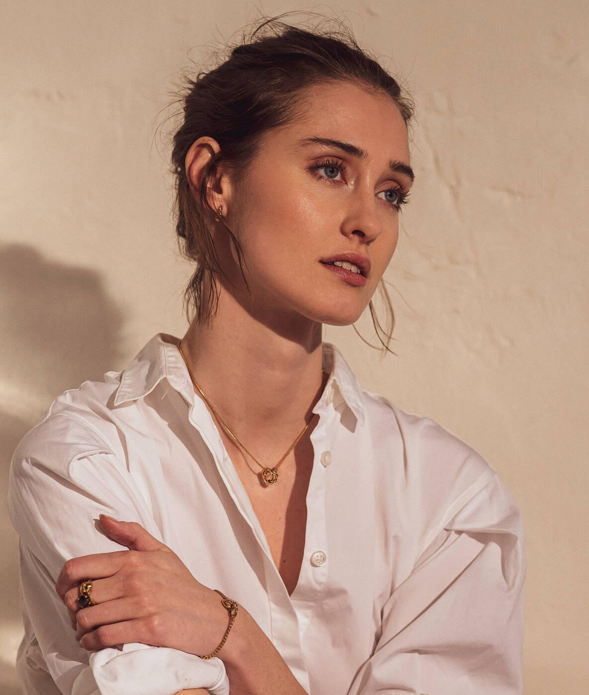 TWIST Mini halsband Stål