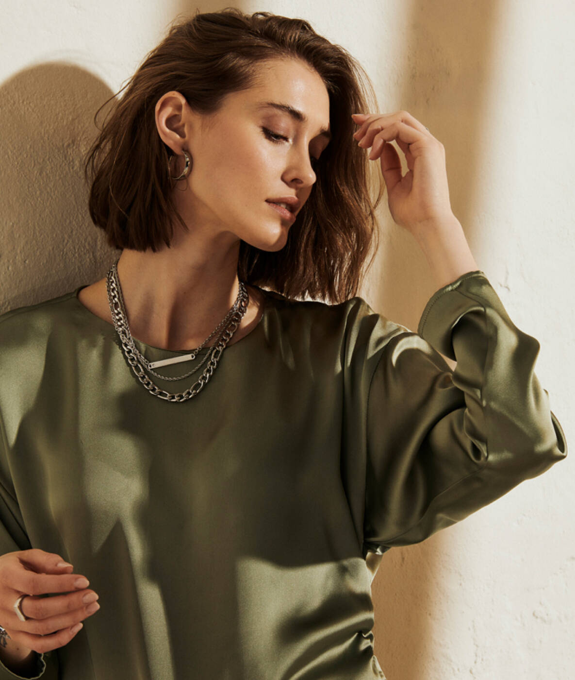 SASHA halsband Stål