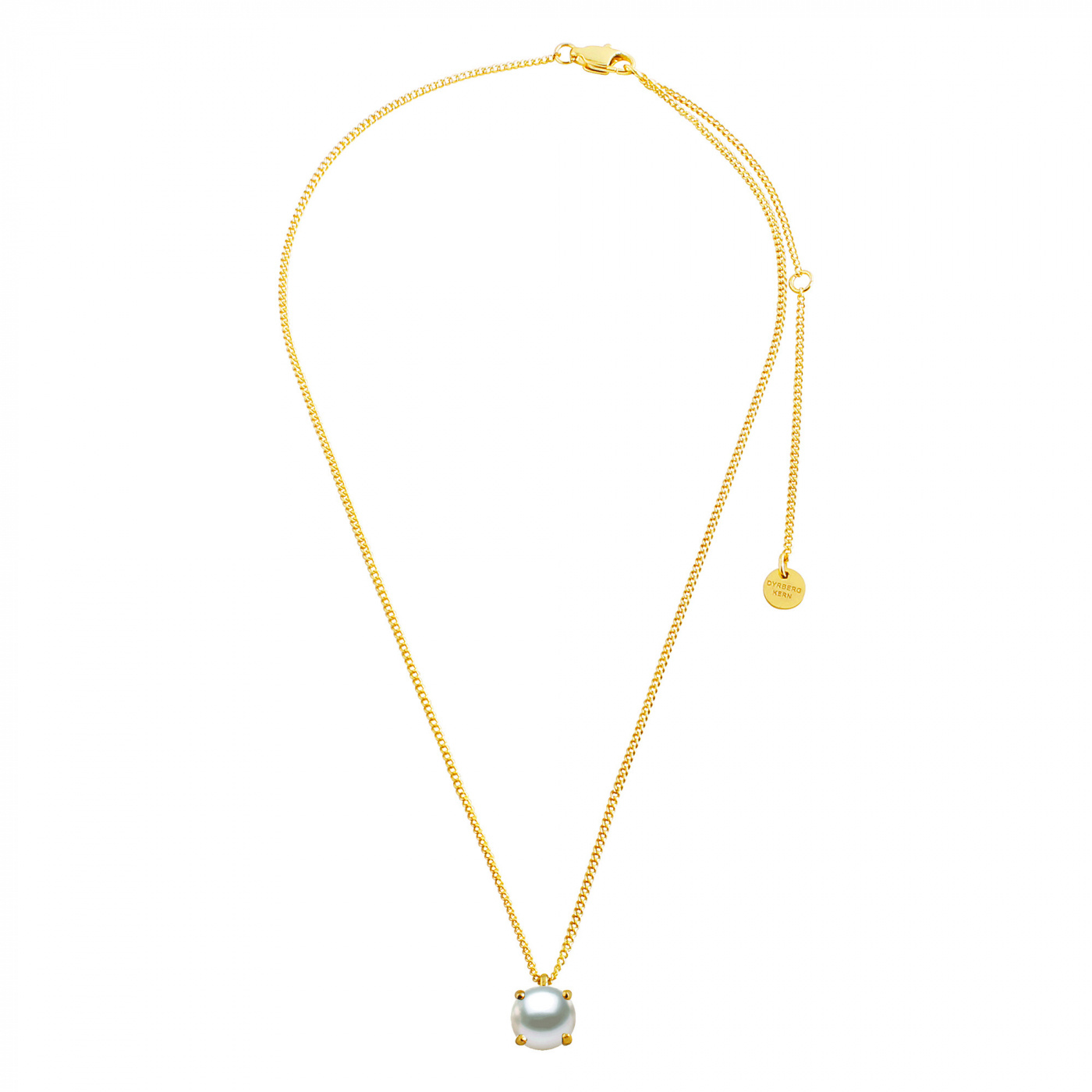 MANNY Guld WHITE PEARL Halsband