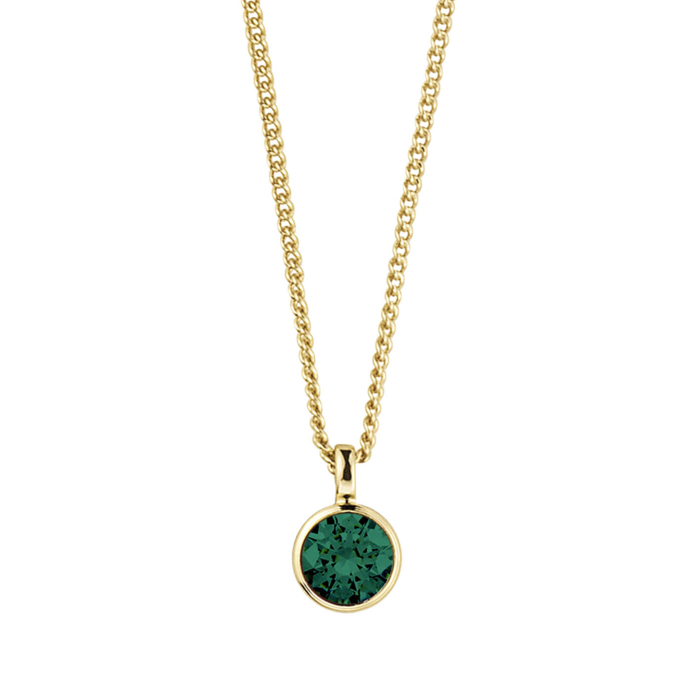 ETTE Guld GREEN Halsband