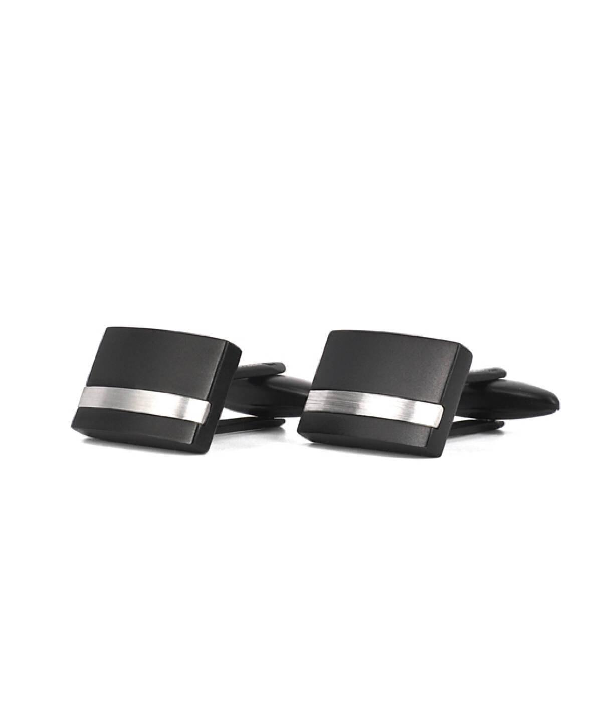 MOLTAS manschettknappar Svart/Stål