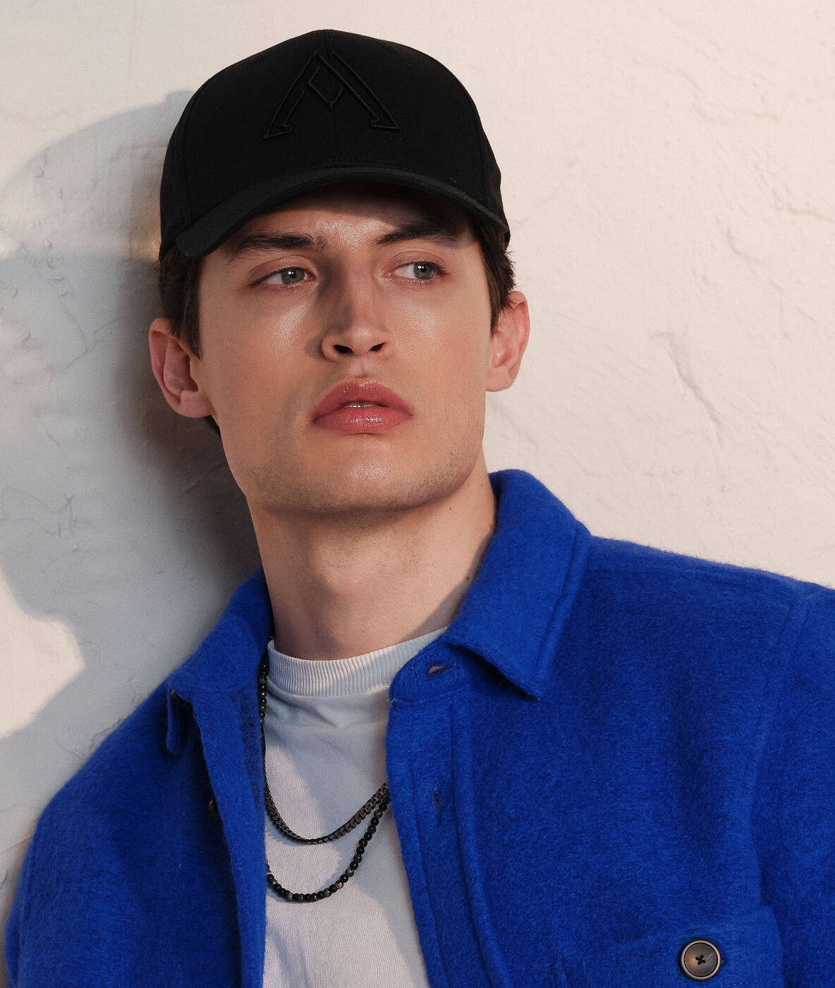 TEXAS Small halsband Svart/Stål