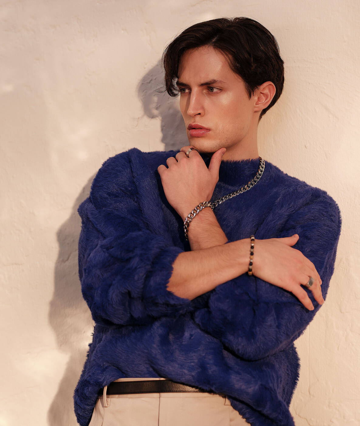 CESAR armband Blankt Stål