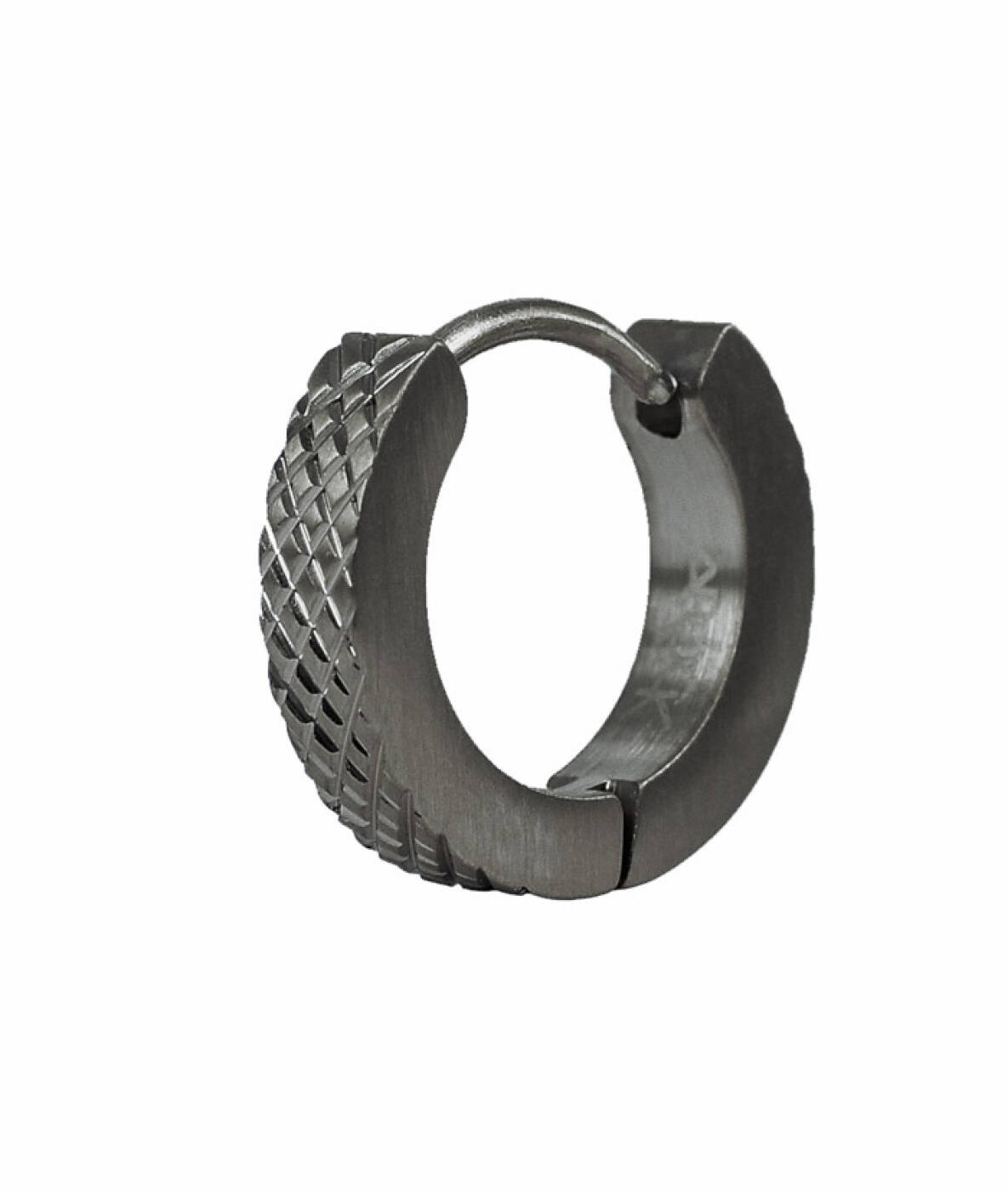 PLEX örhänge Gun Metal