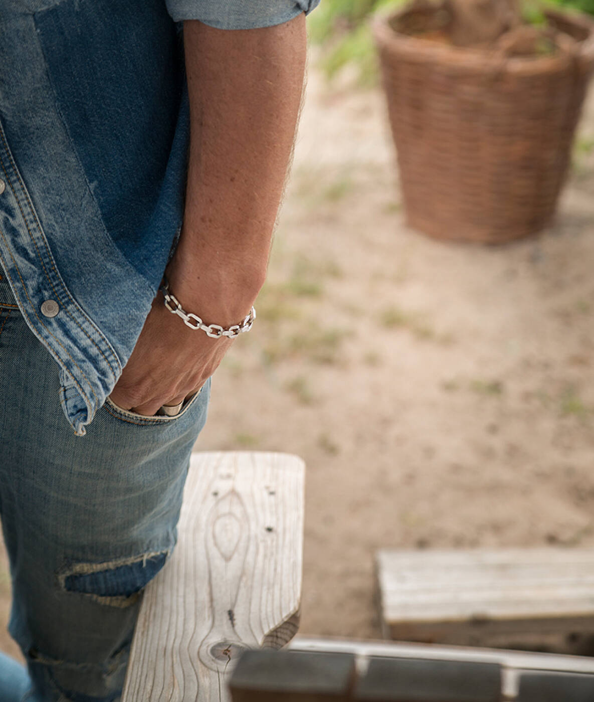 ABBE Wide armband Guld