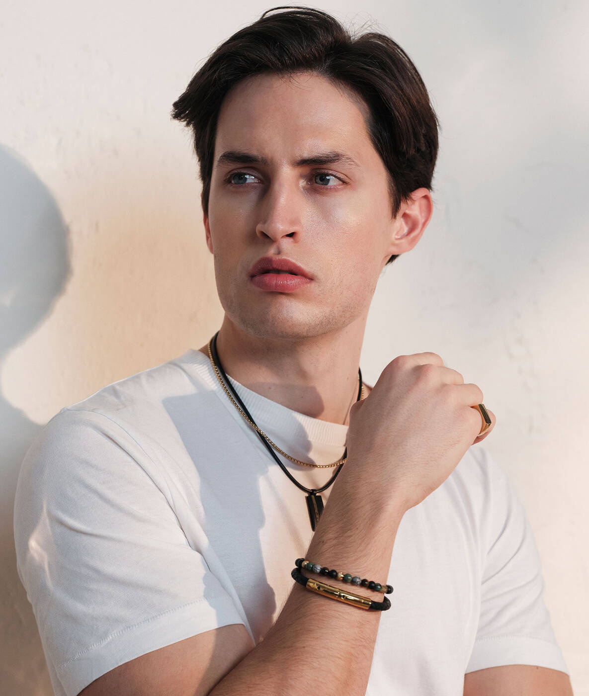 IZAR armband Svart/Guld