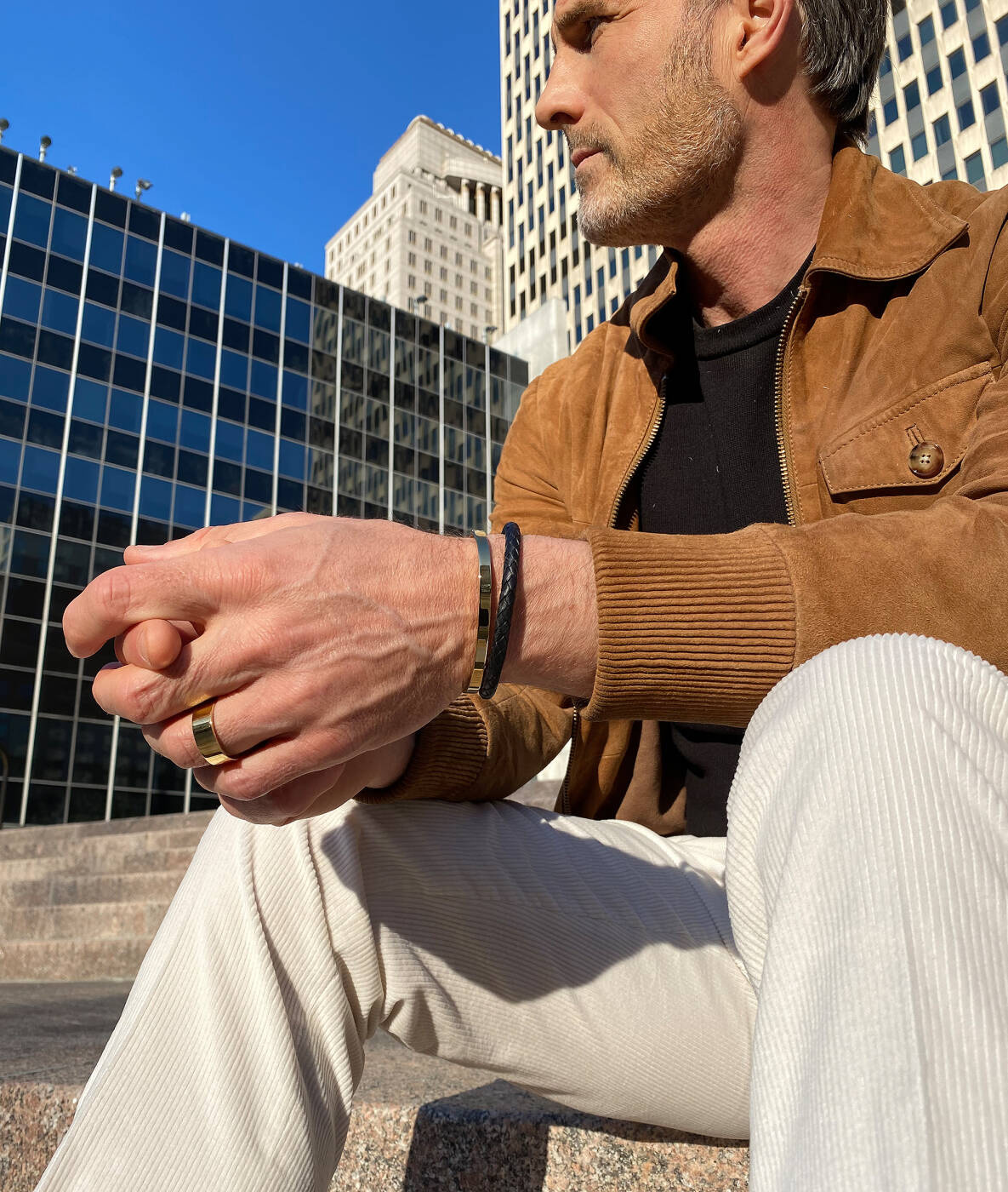 WALTER Blankt Guld ring