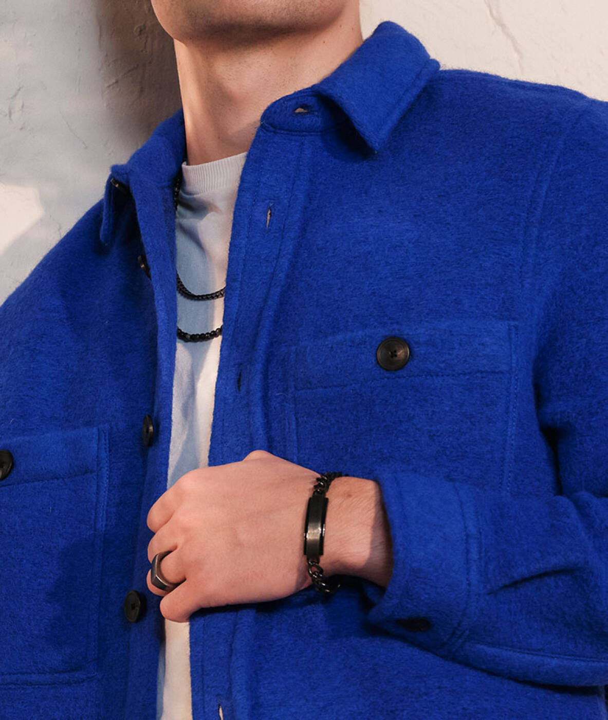 JULIAN armband Gun Metal