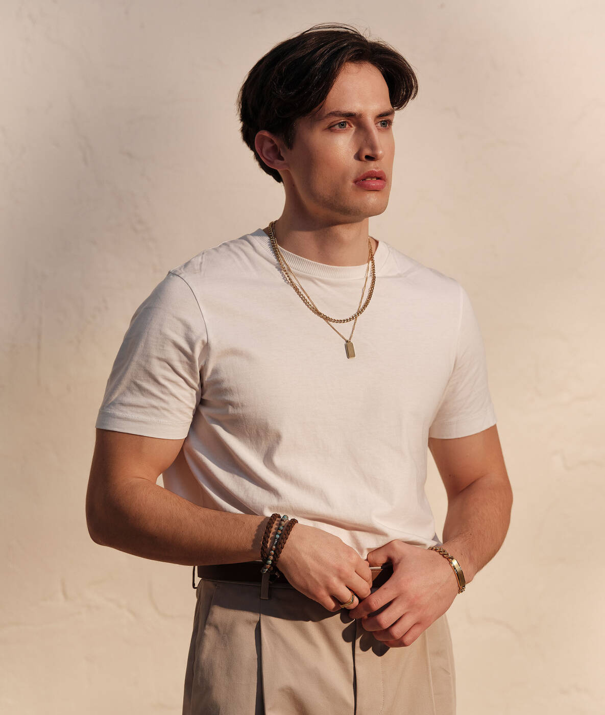 JULIAN halsband Gun Metal