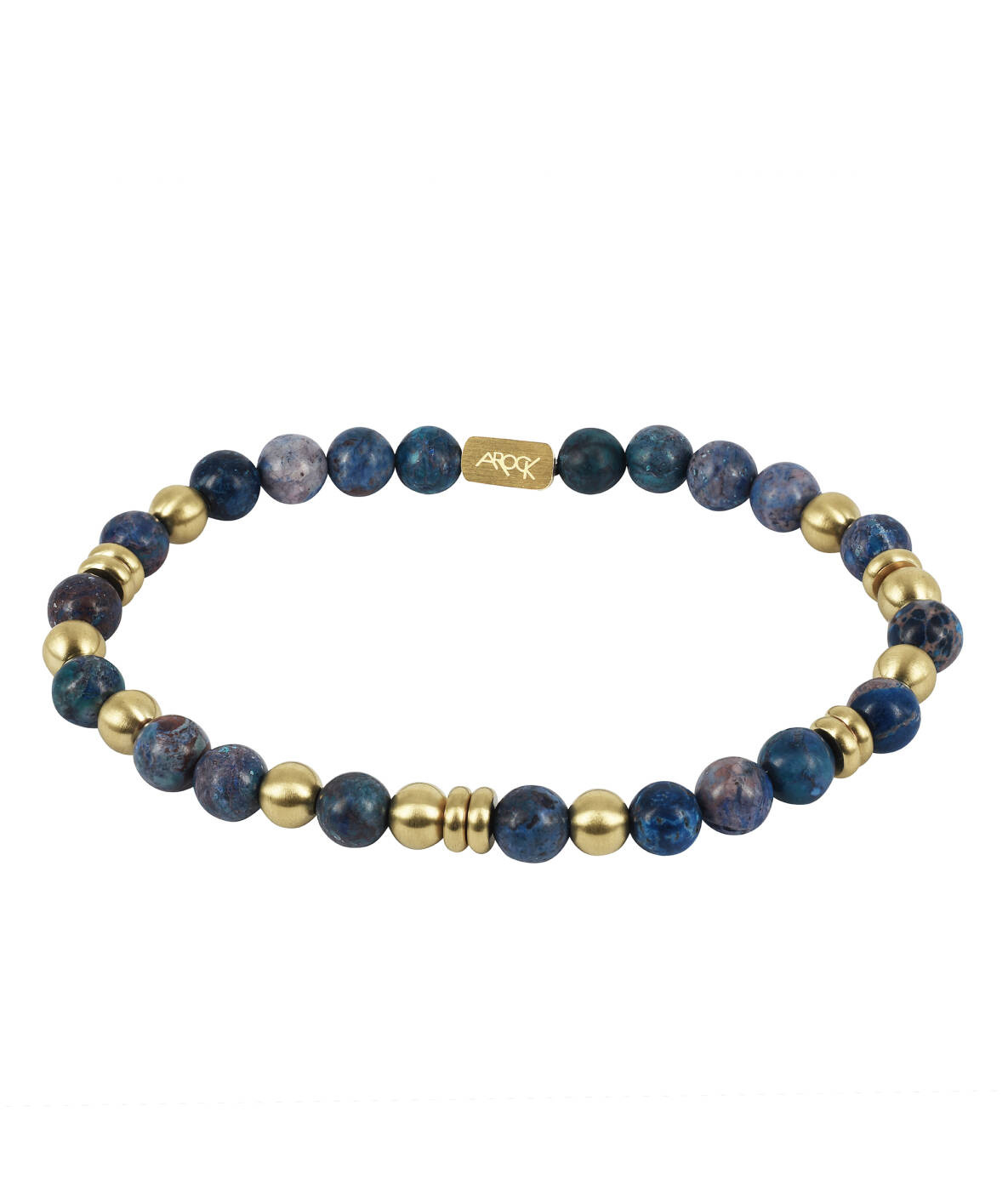 EDDIE armband Navy/Guld