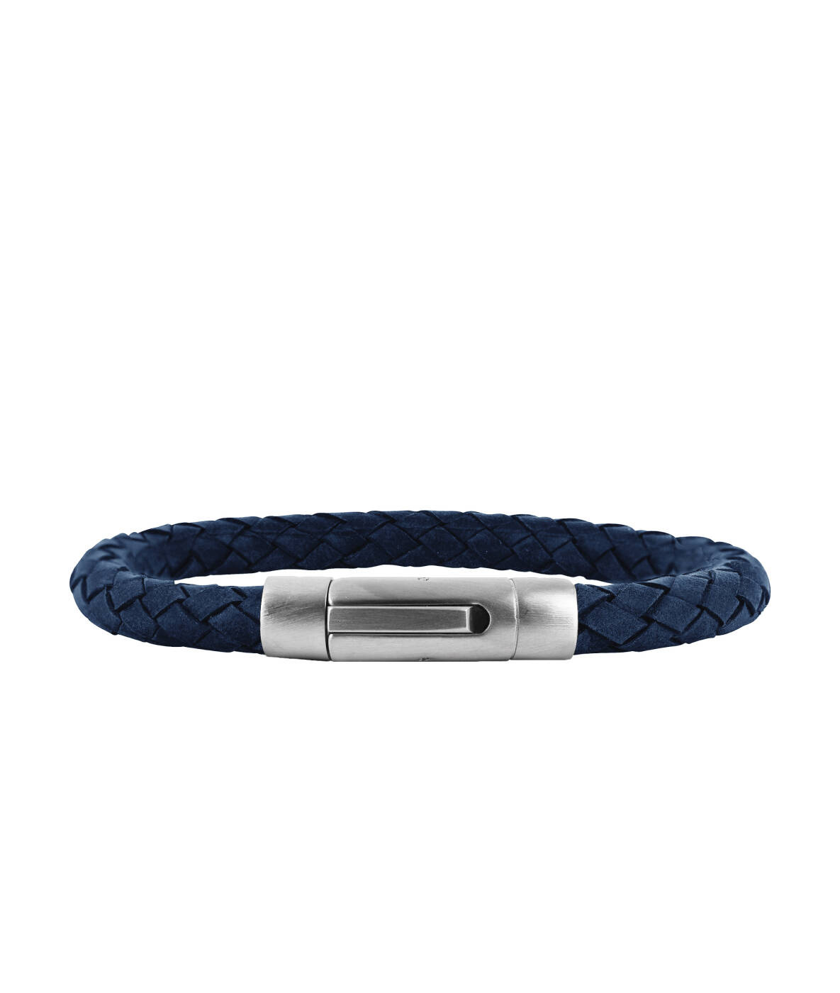 IZAR armband Navy/Stål
