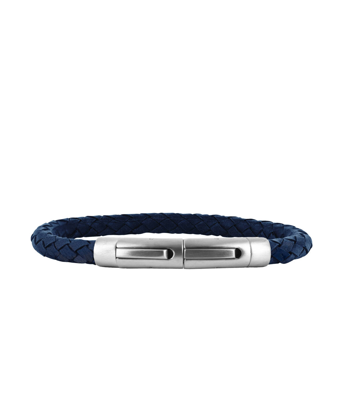 IZAR armband Navy/Stål