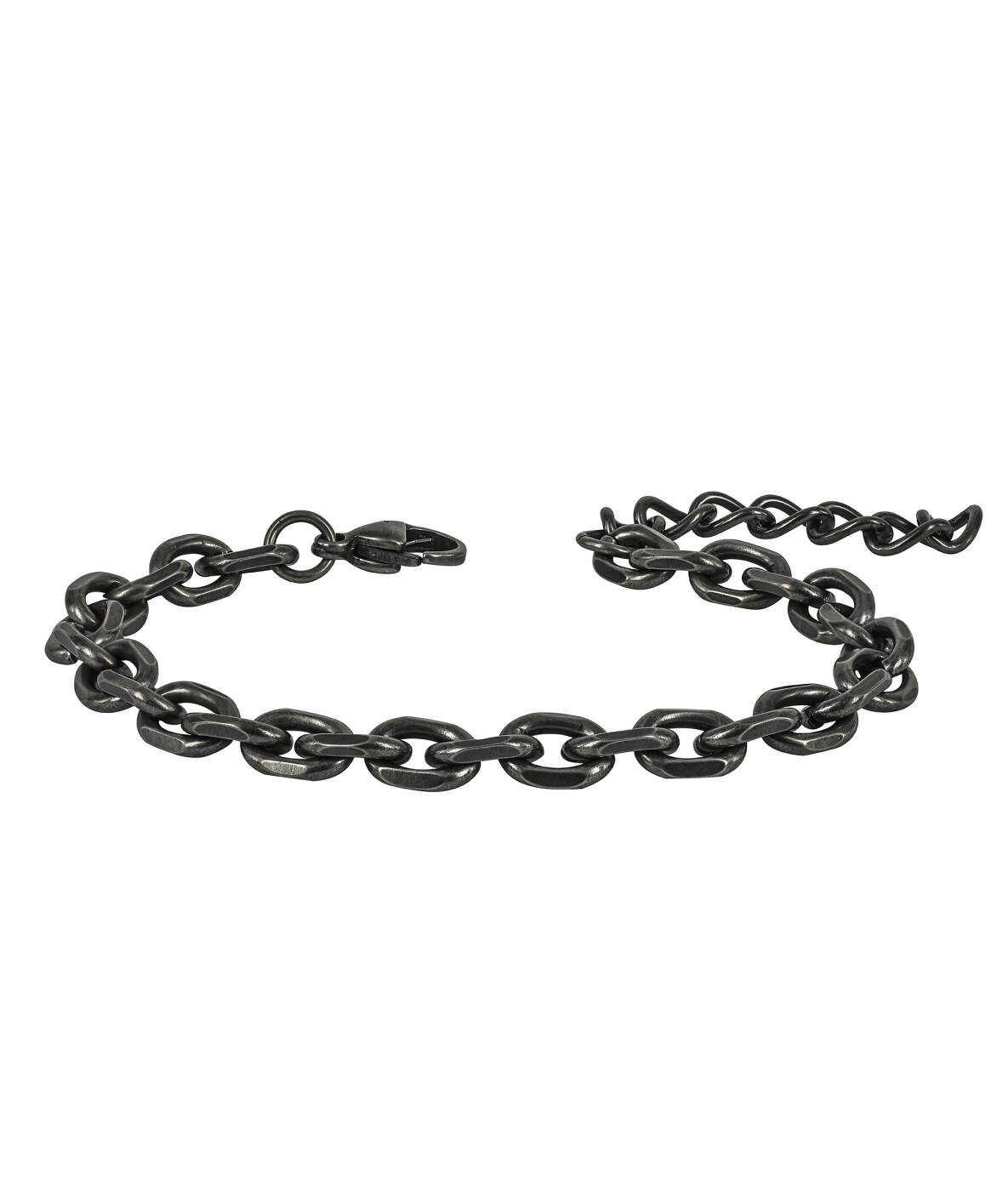 CHARLIE Chain armband Svart Antik