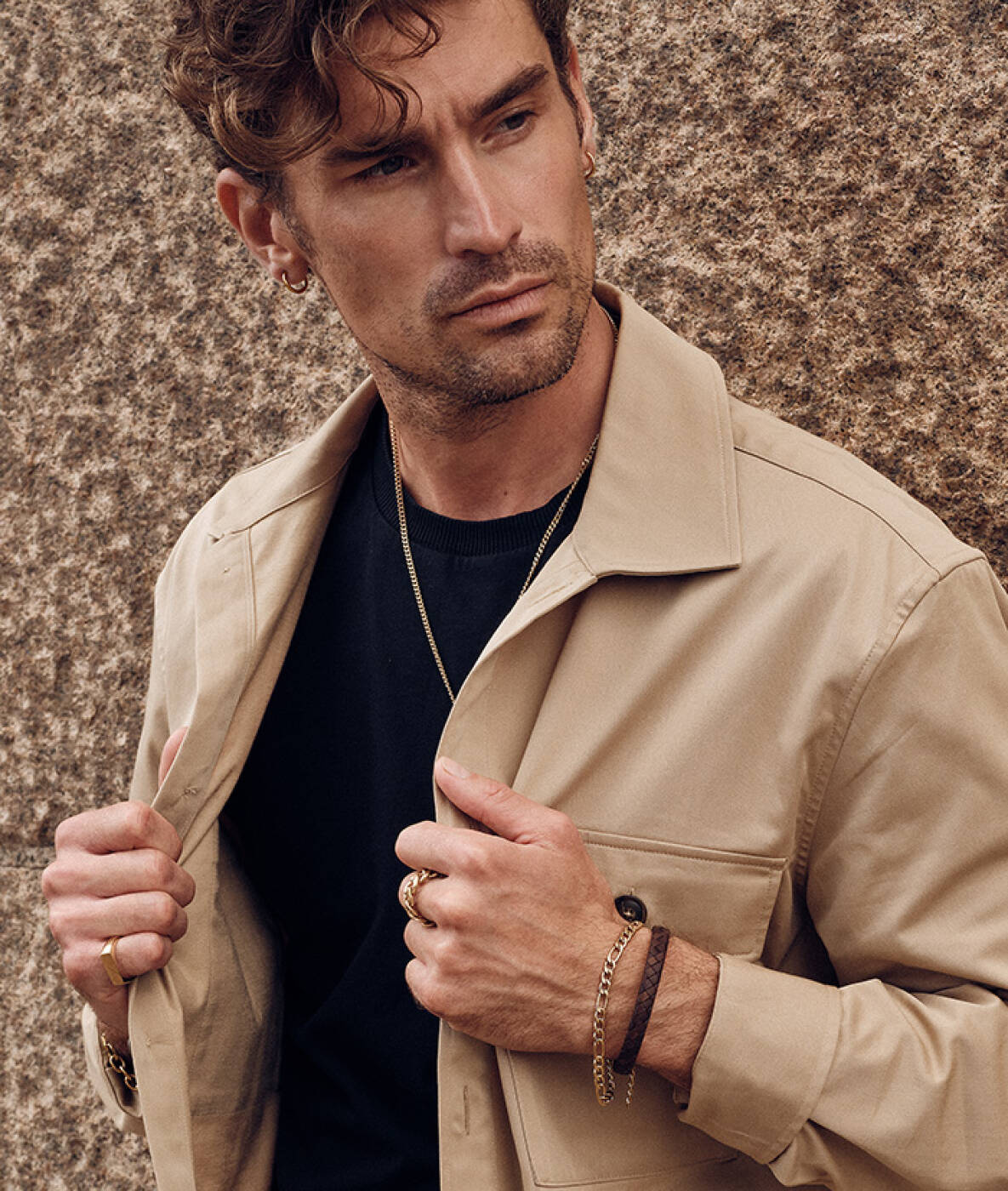 MILIAM 14mm örhänge Gun Metal