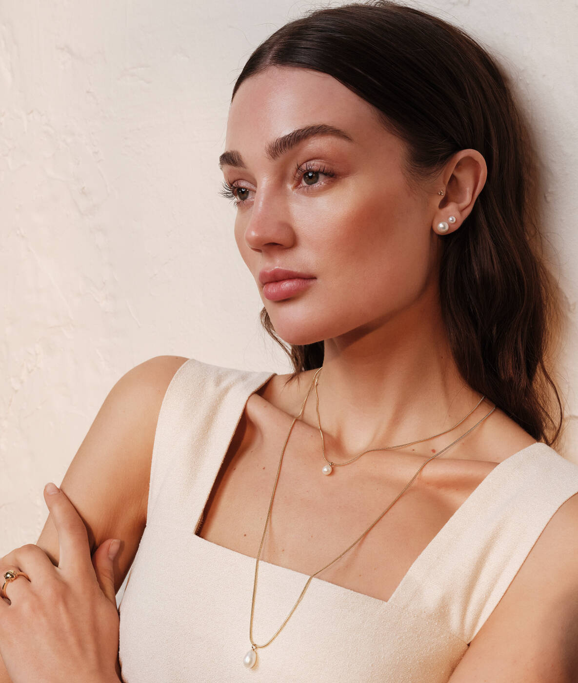 PALMA Stud Small örhänge Stål