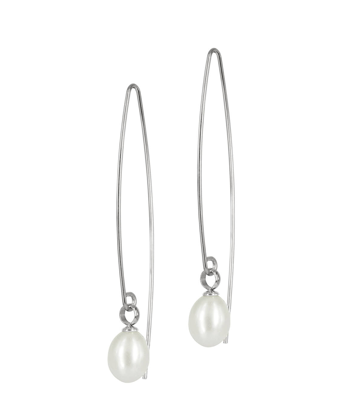 PALMA Long örhänge Stål